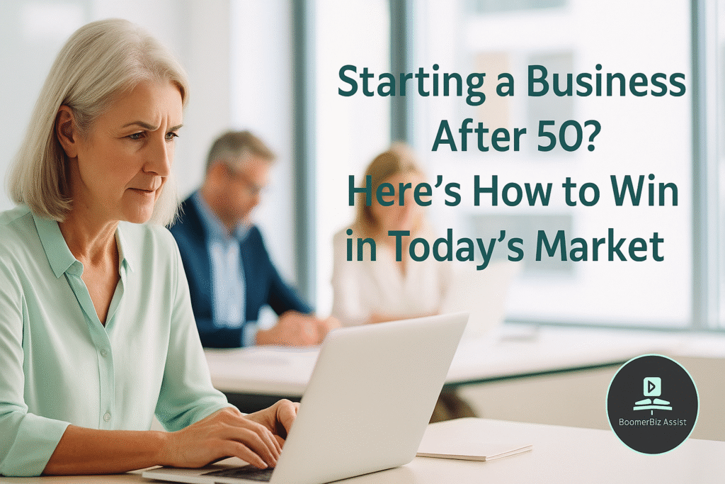 Starting a Business After 50? Here’s How to Win in Today’s Market